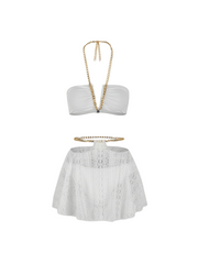 Adrina Chain Bikini Two Piece Set