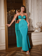 Agueda Strapless Cutout Bandage Dress