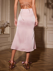 Ahanu Mermaid Satin Skirt