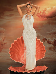 Airell Pearl Fringe Top