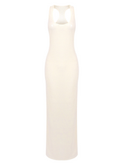 Akanji Plunge Neck Sequin Maxi Dress