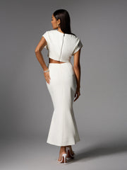 Alaura Seashell Pearl Skirt Set