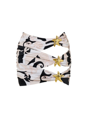 Bhavya Starfish Swimwear Two Piece Set In White