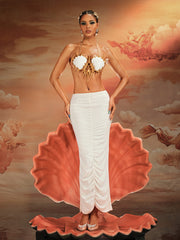 Elowynn Halterneck Shell Armor Top