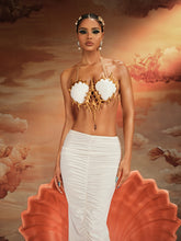 Elowynn Halterneck Shell Armor Top