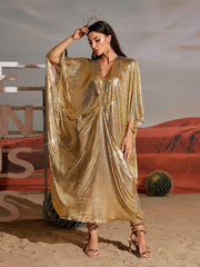 Fraser V Neck Chainmail Kaftan