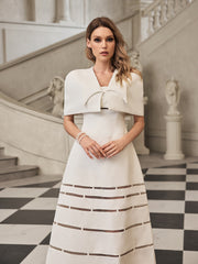 Fyriael Spaghetti Cutout Cape Set