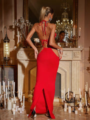 Ichiko Lace Up Flower Skirt Set