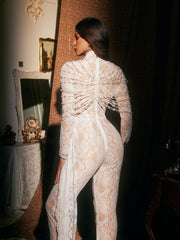 Jaqueen Pearl Fringe Top