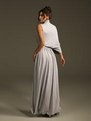 Lavina One Shoulder Cutout Maxi Dress