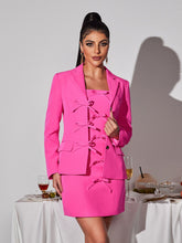Lavonte Long Sleeve Bow Blazer Set