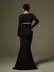 Lianne Bow Twisted Armor Top In Silver