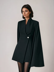 Lisinda Cape Sleeve Blazer
