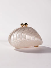 Mahin Seashell Convertible Clutch
