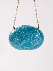 Maina Glitter Acrylic Convertible Clutch