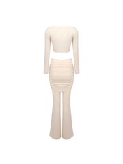 Mawae Twisted Mesh Pants Set