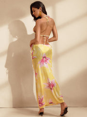 Nivaz Floral Bikini Three Piece Set