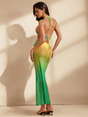 Noelia Ombre Bikini Three Piece Set