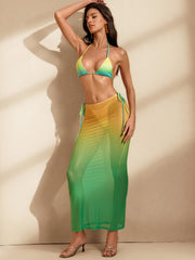 Noelia Ombre Bikini Three Piece Set