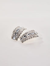Oaelvira Rhinestone Quadrangle Earrings