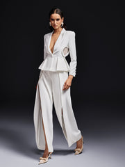 Ofira Heart Split Pants Set