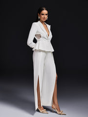 Ofira Heart Split Pants Set