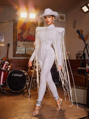 Oryxan Pearl Fringe Cape