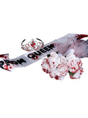 Oryxia Crown Shoulder Strap Hand Bouquets Set