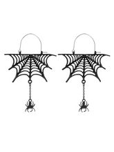 Othara Spider Cutout Metallic Earrings