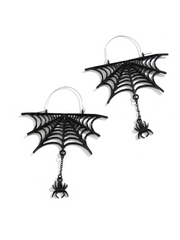 Othara Spider Cutout Metallic Earrings