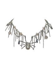 Pandia Spider Pearl Necklace