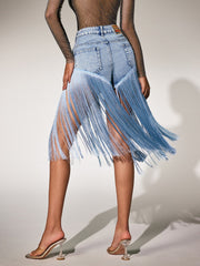 Parenth Fringe Shorts