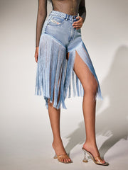 Parenth Fringe Shorts