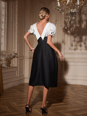 Reyra Floral Cutout Midi Dress