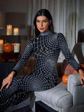 Teah Long Sleeve Cobweb Jumpsuit