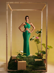 Tilly Draped Mesh Skirt Set