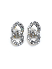 Tyora Circle Crystal Earrings