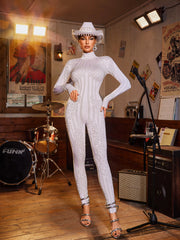 Ulrich High Neck Embellished Jumpsuit