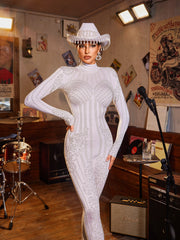 Ulrich High Neck Embellished Jumpsuit