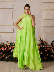 Xexmir Sleeveless Draped Maxi Dress