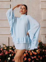 Zyrssa Ruffle Tiered Mini Dress