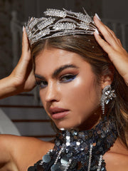 Carolyn Rhinestone Embellished Crown