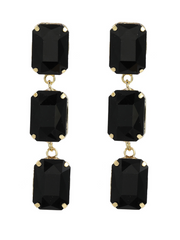 Alcott Crystal Gem Drap Earrings