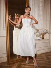 Akande Spaghetti Midi Dress