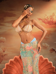 Alafin Gemstone Beaded Bralette