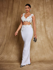 Ambrose Flower Skirt Set