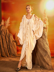 Erython Ruched Cutout Maxi Dress