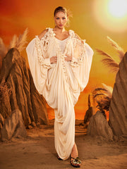 Erython Ruched Cutout Maxi Dress