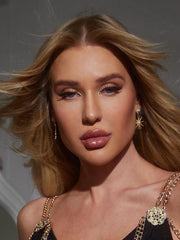 Evelina Pearl Sun Earrings