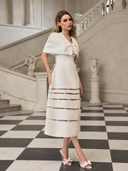 Fyriael Spaghetti Cutout Cape Set